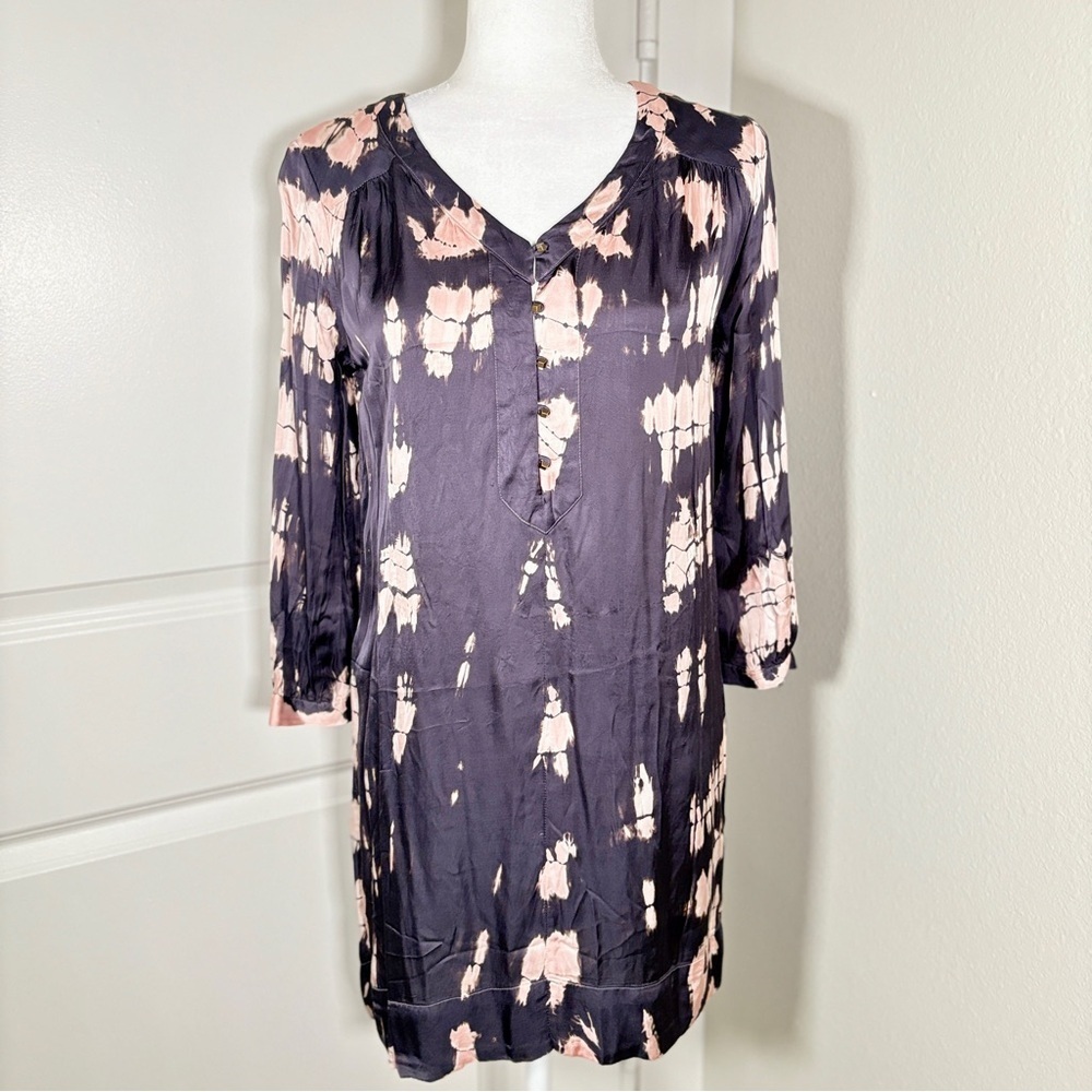 Gypsy 05 Black and Pink High Low Dress